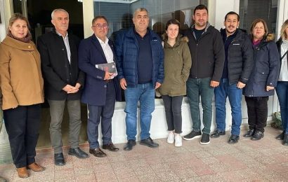 CHP Bandırma İlçe Yönetimi, Kasaplar Odası Başkanı Şerafettin ÇIKAR’ı Ziyaret Etti