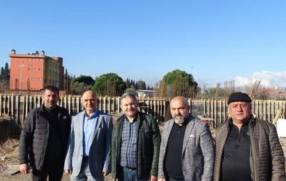 Havran İlçe Millî Eğitim Müdürü, Aliçetinkaya İlkokulu İnşaatını İnceledi