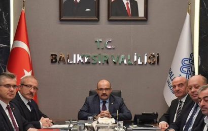 Vali İsmail Ustaoğlu Başkanlığında Toplantı Gerçekleştirildi