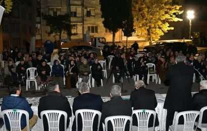 Yerel Yöneticiler Halkla Bir Araya Geldi