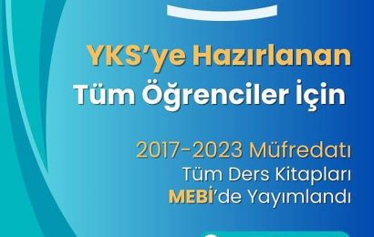 YKS Öğrencilerine Eşit Fırsatlar Sunan Kitaplar MEBİ’de Yayımlandı