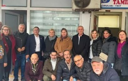 CHP Bandırma Kadın Kolları Emekli Maaşları İçin Taleplerini İletti