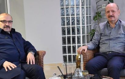 Balıkesir Valisi İsmail Ustaoğlu, Adil Çelik’e Geçmiş Olsun Ziyaretinde Bulundu