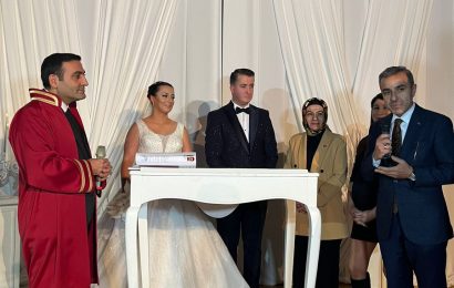 Halıcıoğlu Mahallesi’nde Nikah Töreni Gerçekleşti