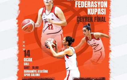 Burhaniye’de 2025 Federasyon Kupası Çeyrek Final Maçı Heyecanı