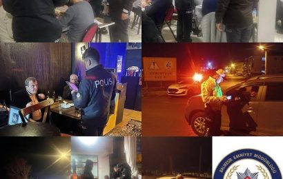 Balıkesir İlinde Huzur Uygulamaları Devam Ediyor