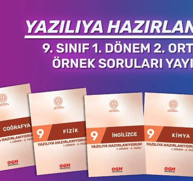 Milli Eğitim Bakanlığı, 9. Sınıf Öğrencilerine Destek Olacak Bir Seti Yayımladı