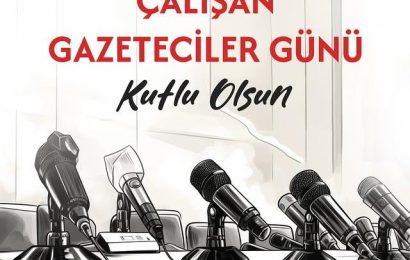 On Ocak’ta Gazeteciler Günü Kutlanıyor