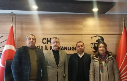 DİSK Genel İş’ten CHP Balıkesir İl Başkanlığı’na Anlamlı Ziyaret