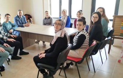 İlçe Milli Eğitim Müdürü Mustafa Yücel, Özel Eğitim Merkezini Ziyaret Etti