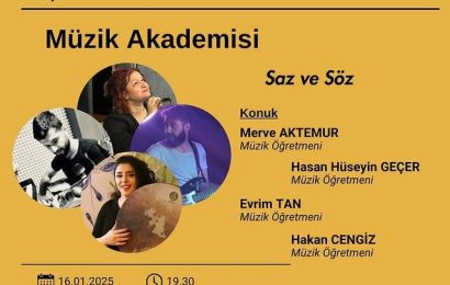 Balıkesir Öğretmen Akademileri’nde Müzik Akademisi Etkinliği