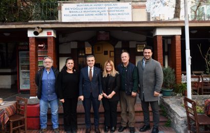 Beyoğlu’nda Muhtarlarla Bir Araya Gelindi