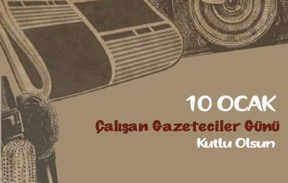 Gazetecilik ve Çalışan Gazeteciler Günü