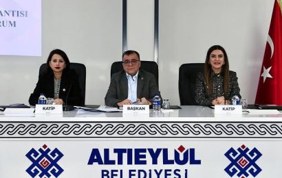Altıeylül Belediyesi Yeni Yılın İlk Meclis Toplantısını Gerçekleştirdi