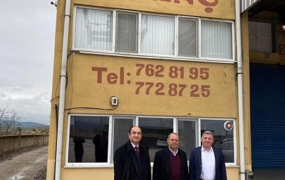 Gönen Kaymakamı ve Yönetim Kurulu Başkanı, Yerel Gıda Sektörünü Ziyaret Etti