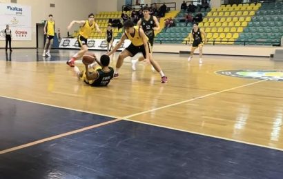Edremit’te Okul Sporları Basketbol Genç Erkekler Gurup Müsabakaları Başladı