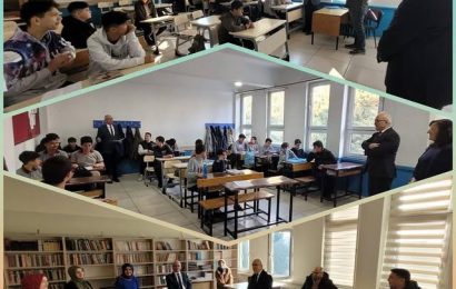 İlçe Milli Eğitim Müdürü Balıkesir İmam Hatip Ortaokulu’nu Ziyaret Etti