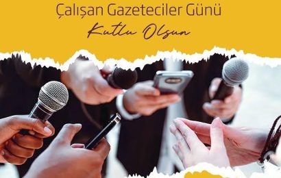 Bandırma Onyedi Eylül Üniversitesi Rektörü Prof. Dr. İsmail Boz, 10 Ocak Çalışan Gazeteciler Günü’nde Mesaj Yayımladı