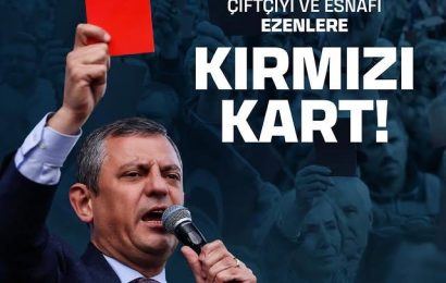 CHP Bandırma Kadın Kolları: Emekçiler ve Esnaf için Protesto