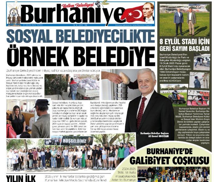 Burhaniye’de E Burhaniye Haber Gazetesi’nin 198. sayısı yayınlandı