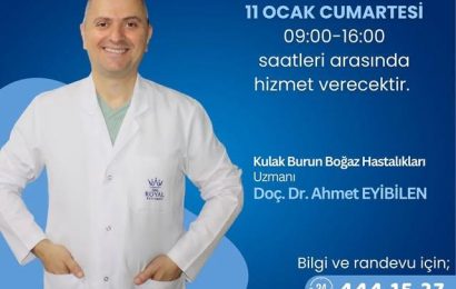 Özel Bandırma Royal Hastanesi KBB Polikliniği Hizmet Verecek