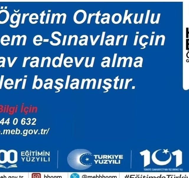 Açık Öğretim Ortaokulu Öğrencileri için Önemli Duyuru