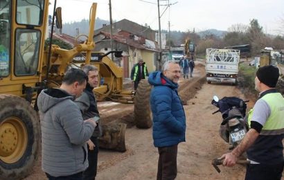 Belediye Başkanı Hakan Yıldırım Semizel Susurluk İlçesindeki Projeleri İnceledi