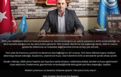 2025 Yılına Merhaba