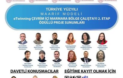 Türkiye Yüzyılı Maarif Modeli Çevrim İçi eTwinning Marmara Bölge Çalıştayı