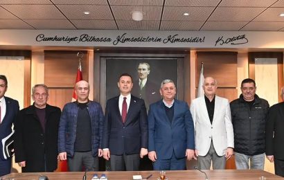 Bandırma Ulaşım Yetkilileri Balıkesir Büyükşehir Belediyesi’ni Ziyaret Etti