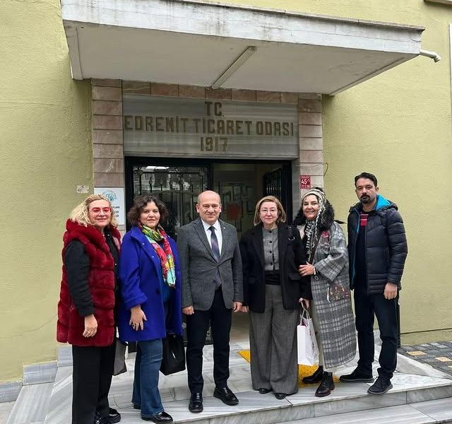 TEV Balıkesir Şubesi Yönetimi Edremit Ticaret Odası’na Ziyaret Gerçekleştirdi