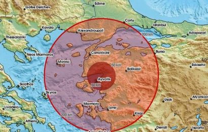 Kandilli Rasathanesi Verilerine Göre Ayvalık’ta 5.3 Büyüklüğünde Deprem