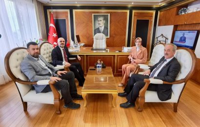 Marmara Adalar Belediye Başkanı Aydın Dinçer’den Kaymakam Safiye Orhan’a Hayırlı Olsun Ziyareti