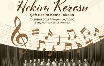 Balıkesir Tabip Odası Hekim Korosu’ndan Unutulmaz Türk Halk Müziği Konseri