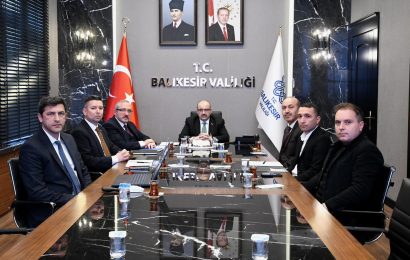 Balıkesir Gönen’de Sera Organize Sanayi Bölgesi için Altyapı Projeleri Masaya Yatırıldı