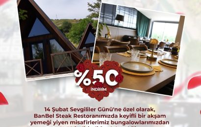 Bandırma Belediyesi’nden Sevgililer Günü’ne Özel Romantik Fırsat