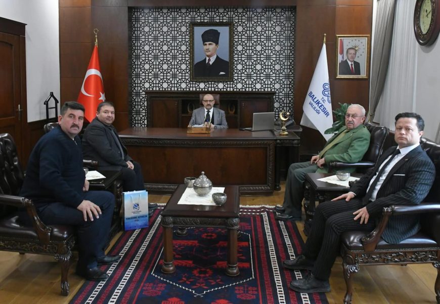 Balıkesir Vali Ustaoğlu’na Anlamlı Ziyaret