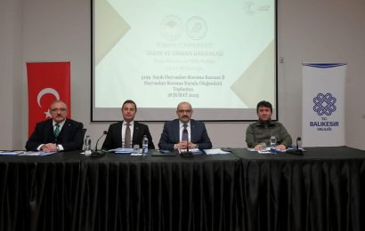 Balıkesir’de İl Hayvanları Koruma Kurulu Toplantısı Gerçekleştirildi