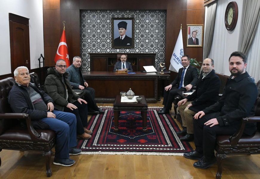 Gömeç İlçe Başkanı Aytekin Öz’den Vali İsmail Ustaoğlu’na Ziyaret