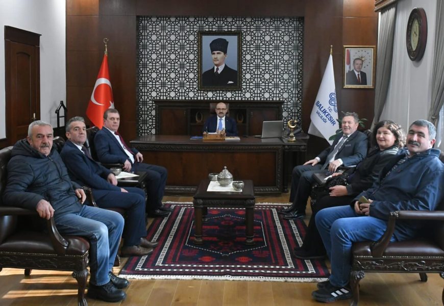 Oğuz Çepni Boyu Federasyonu’ndan Balıkesir Valisi İsmail Ustaoğlu’na Ziyaret