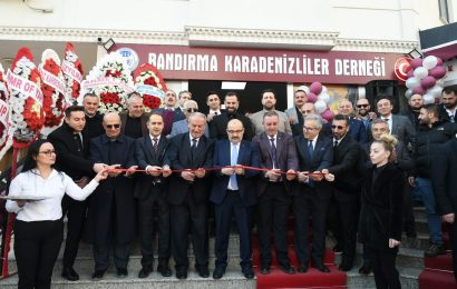 Bandırma Karadenizliler Kültür ve Dayanışma Derneği Yeni Binasını Açtı
