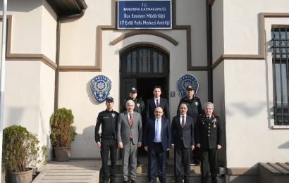 Balıkesir Valisi İsmail Ustaoğlu Bandırma’da Asayiş Çalışmalarını Denetledi