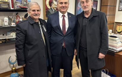 Eski Müdürler TBMM’de Nazik Bir Ziyarette Bulundu