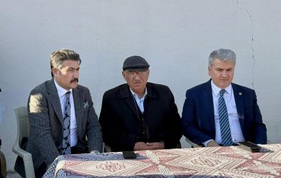 6 Şubat Depreminde Hayatını Kaybedenlere Taziye Ziyareti Gerçekleştirildi