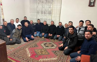 Mustafa Canbey, Balıklı Mahallesi’nde Hemşehrileriyle Buluştu