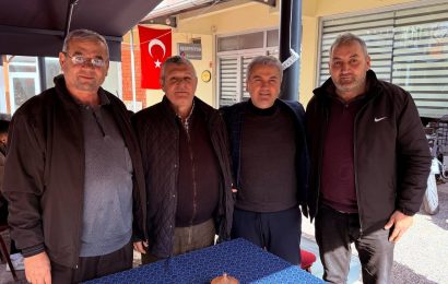 Muhtarlar Derneği Başkanı ile İlçede Verimli Görüşme