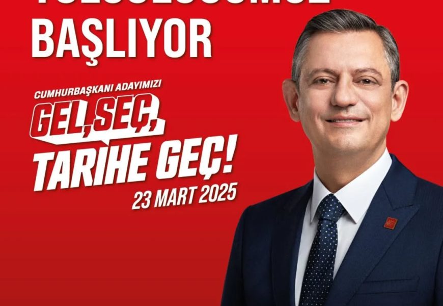 CHP’den Tarihi Çağrı: Tüm Yurttaşları Cumhurbaşkanı Adayı Seçmeye Davet Ediyoruz