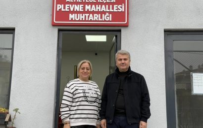 Plevne Mahallesi’nde Yapılan Çalışmalar Değerlendirildi