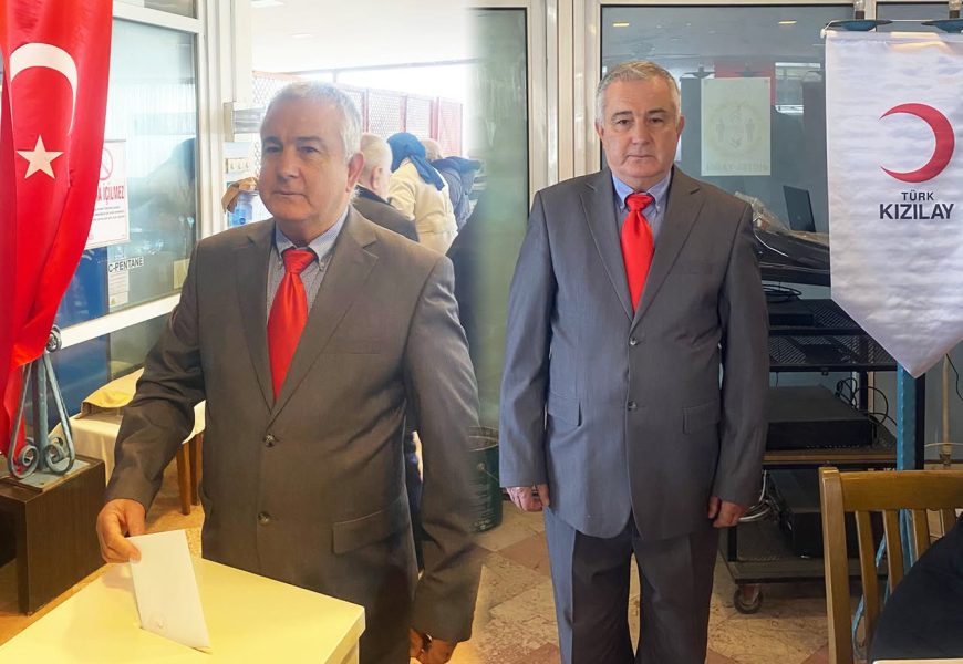Mustafa Kırgöz, Kızılay Erdek Şubesi Başkanlığına Yeniden Seçildi