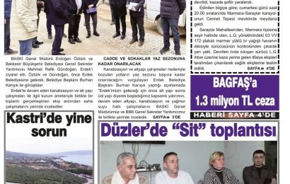 Erdek Belediyesi’ndeki Projeler Yoğun İlgi Görüyor